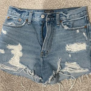 Abercrombie High Rise Mom Short